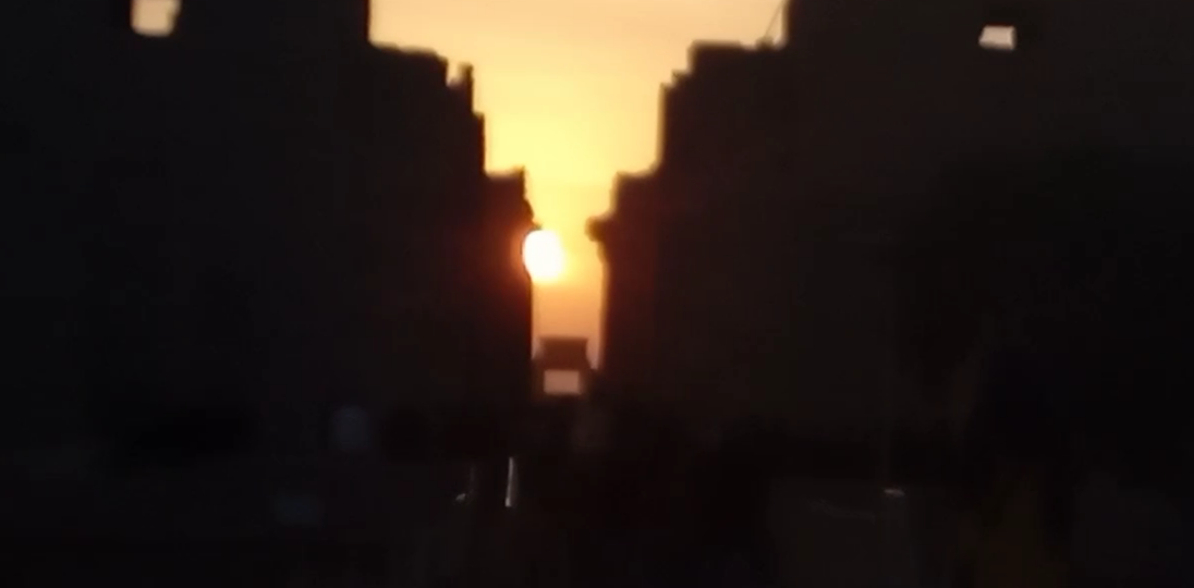 تعامد الشمس على معبد الكرنك بالأقصر
