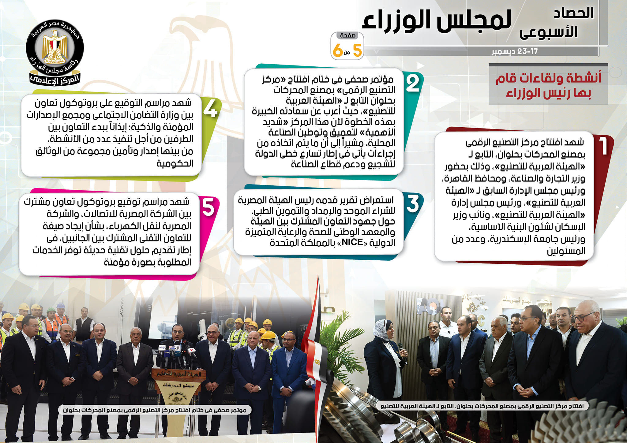 الحكومة فى أسبوع