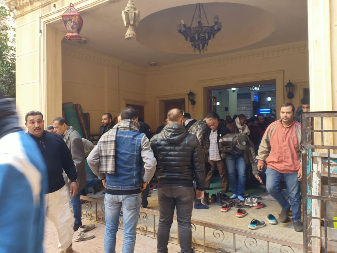 جنازة الشاعر ناصر الجيل