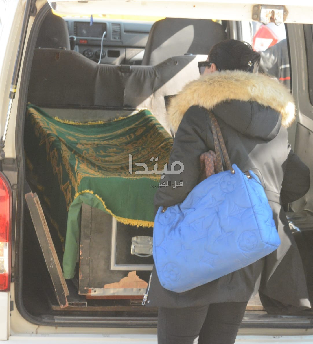 جنازة والد مى فاروق