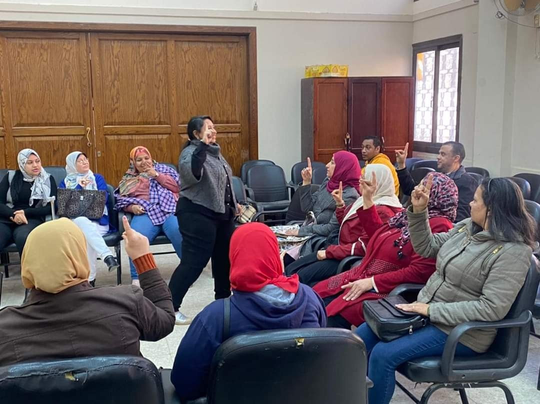 وحدة الصم بالكنيسة الأسقفية تنظم تدريبا على لغة الإشارة