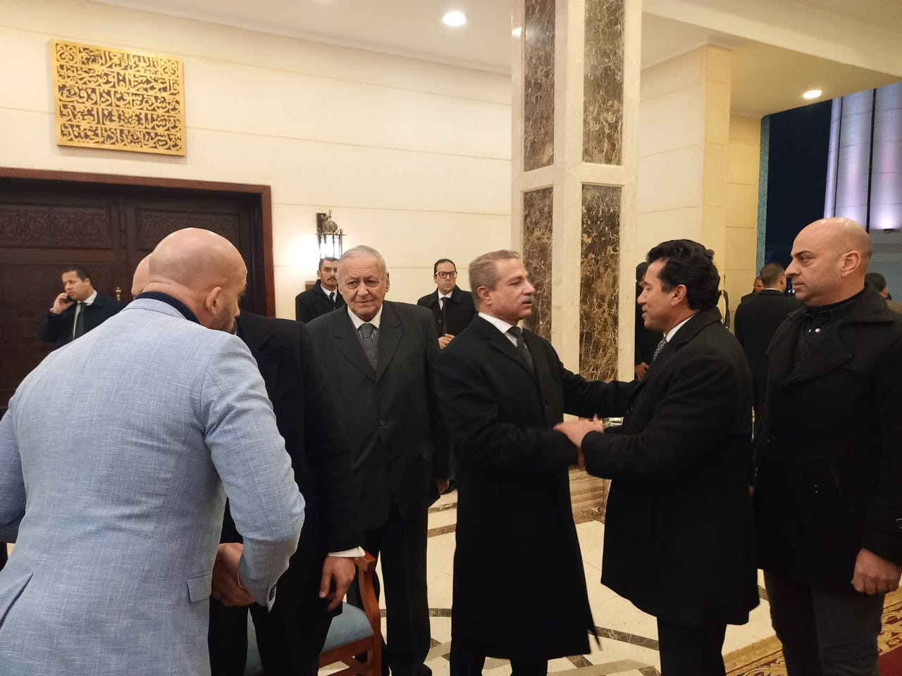 عزاء المهندس شريف إسماعيل