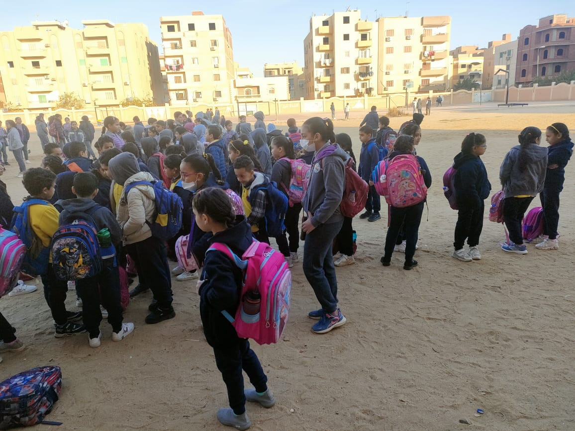 أول أيام الفصل الدراسى الثانى