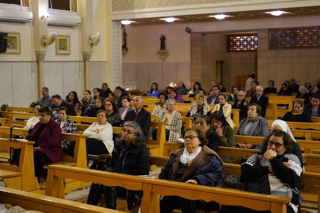 اليوم القداس الختامى لرياضة الصوم الأربعينى