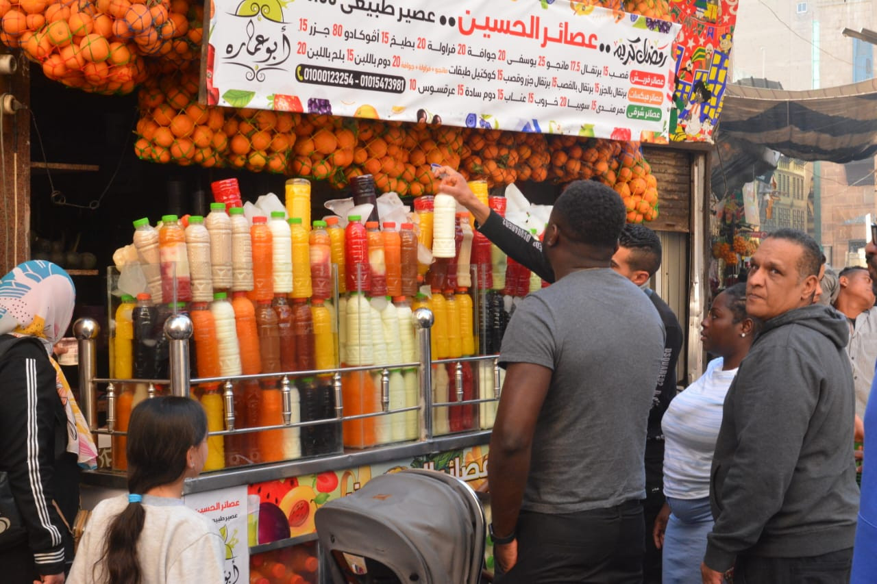 أجواء يوم رمضانى