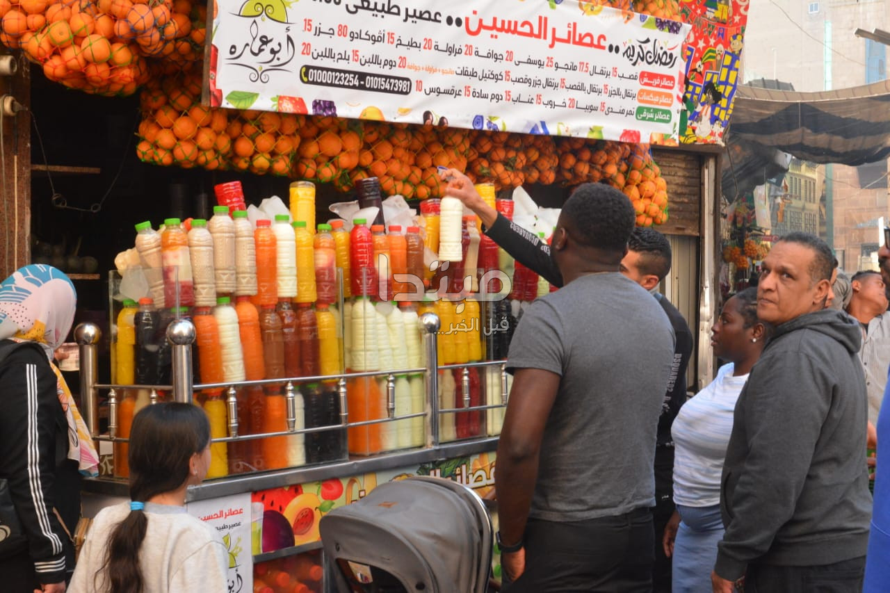 أجواء يوم رمضانى