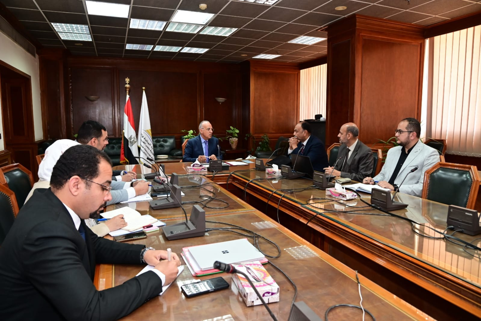 وزير الرى