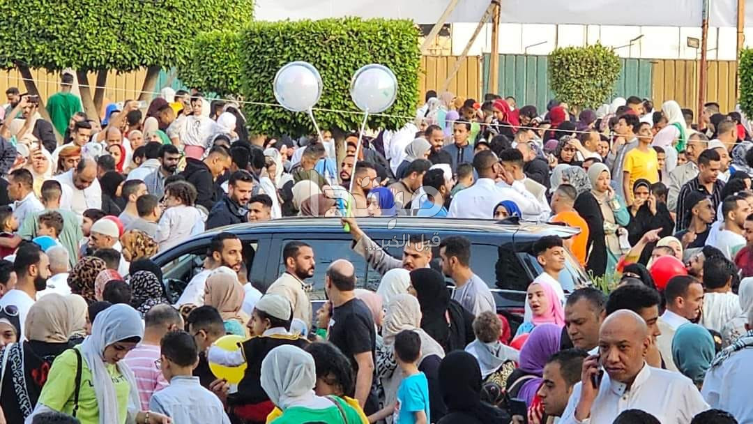 صلاة العيد من مسجد خاتم المرسلين فى العمرانية