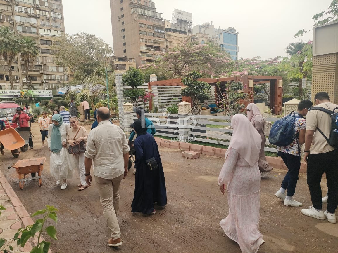 معرض زهور الربيع بالدقى