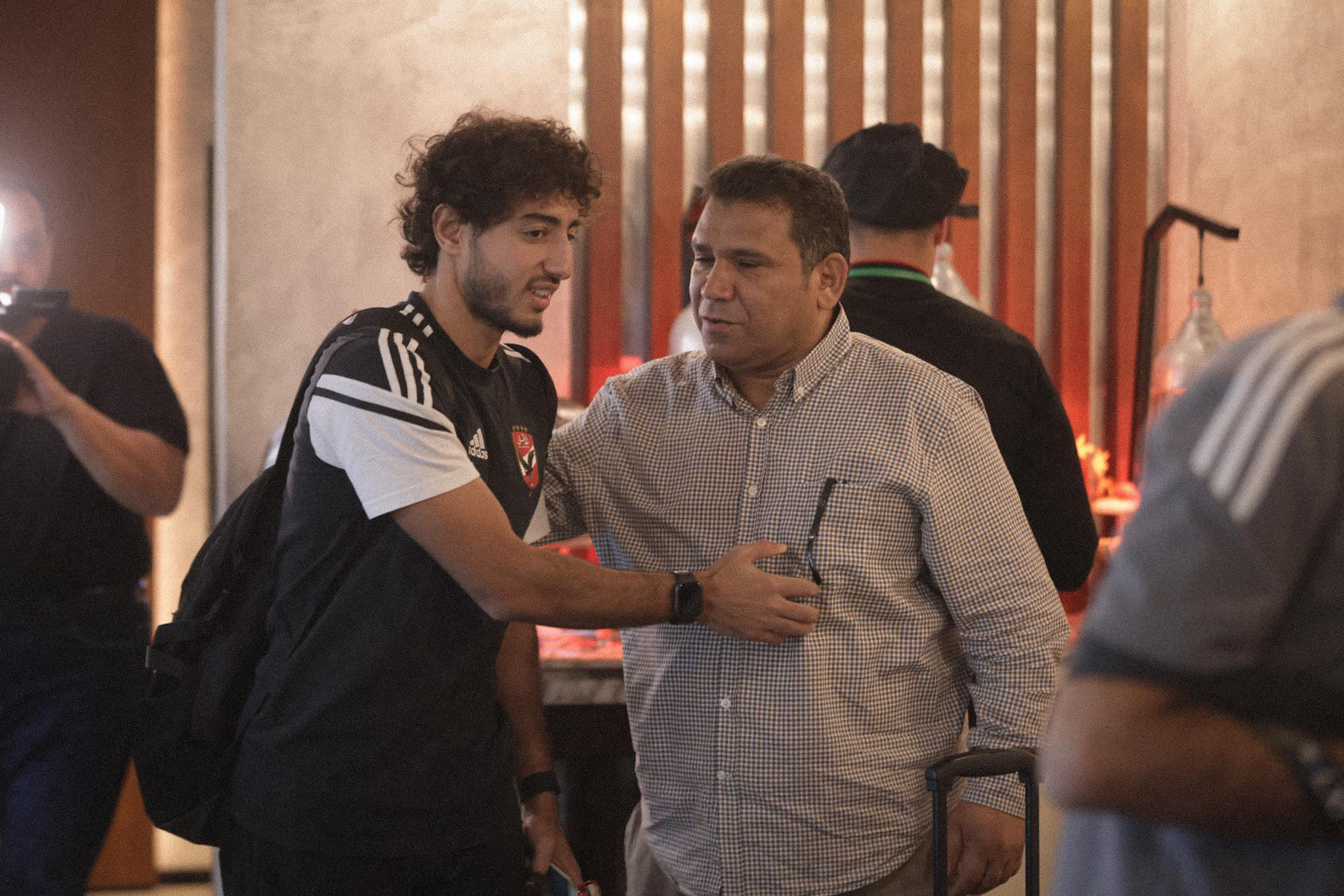 بعثة الأهلى فى مطار القاهرة