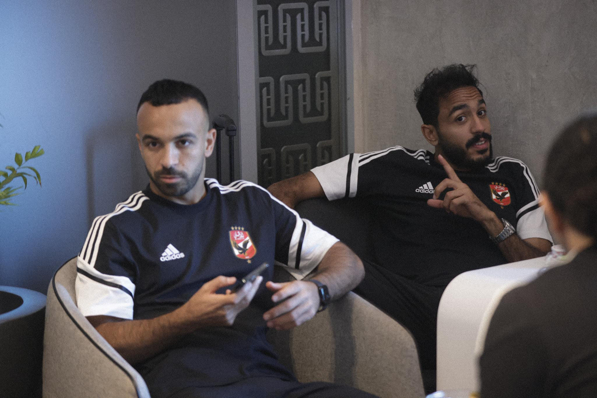 بعثة الأهلى فى مطار القاهرة