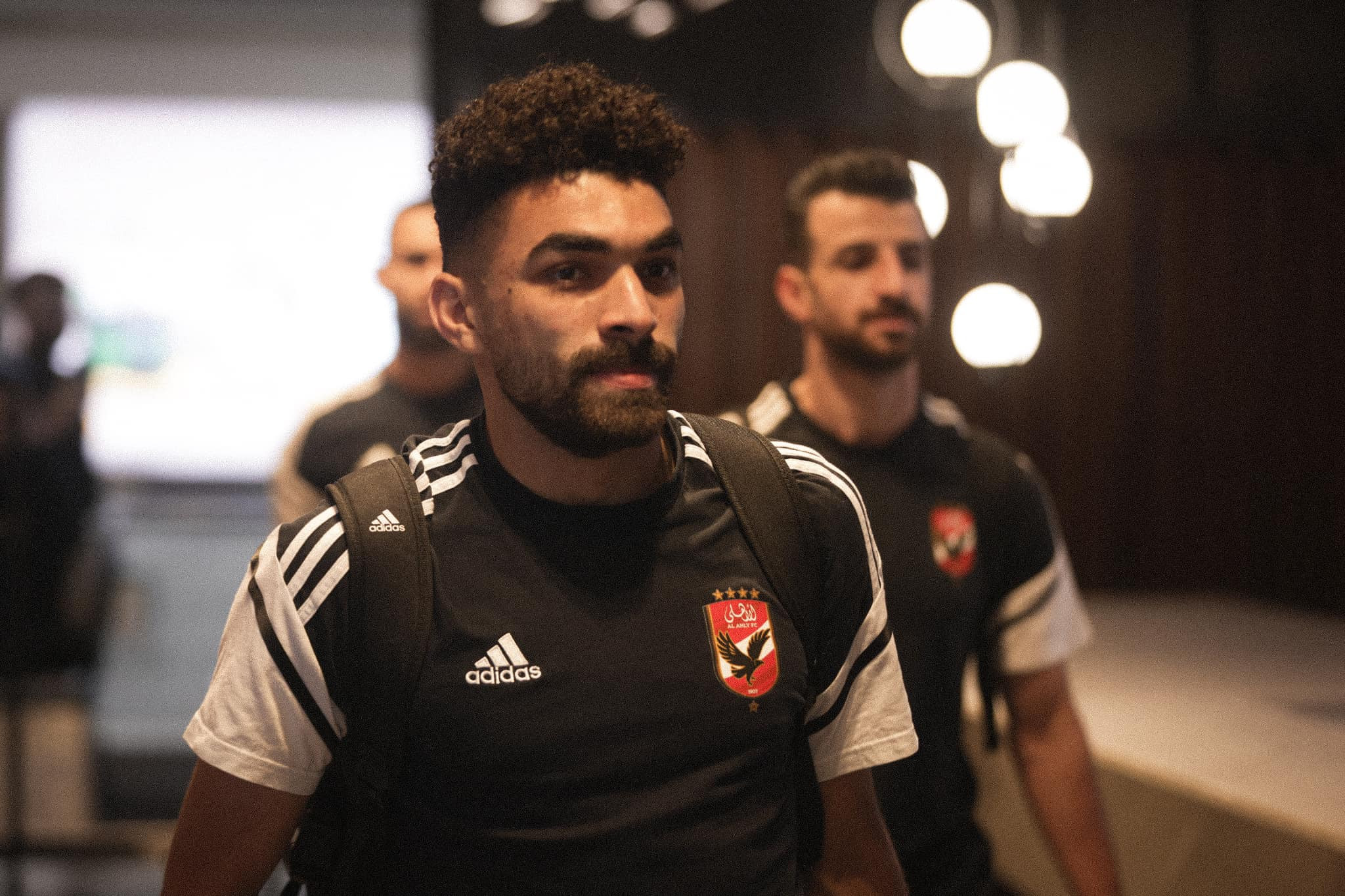 بعثة الأهلى فى مطار القاهرة