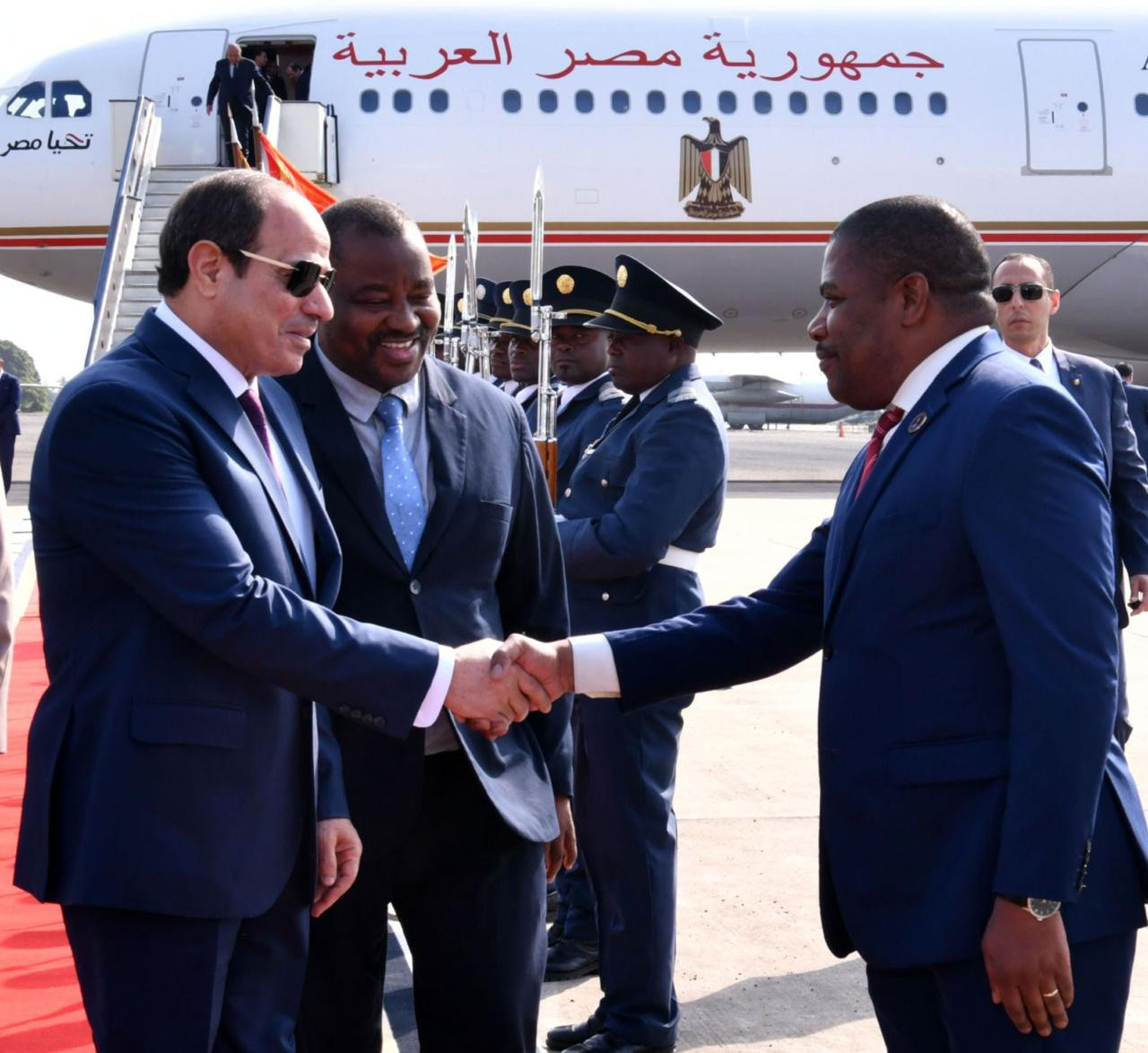 السيسي والرئيس الموزمبيقى
