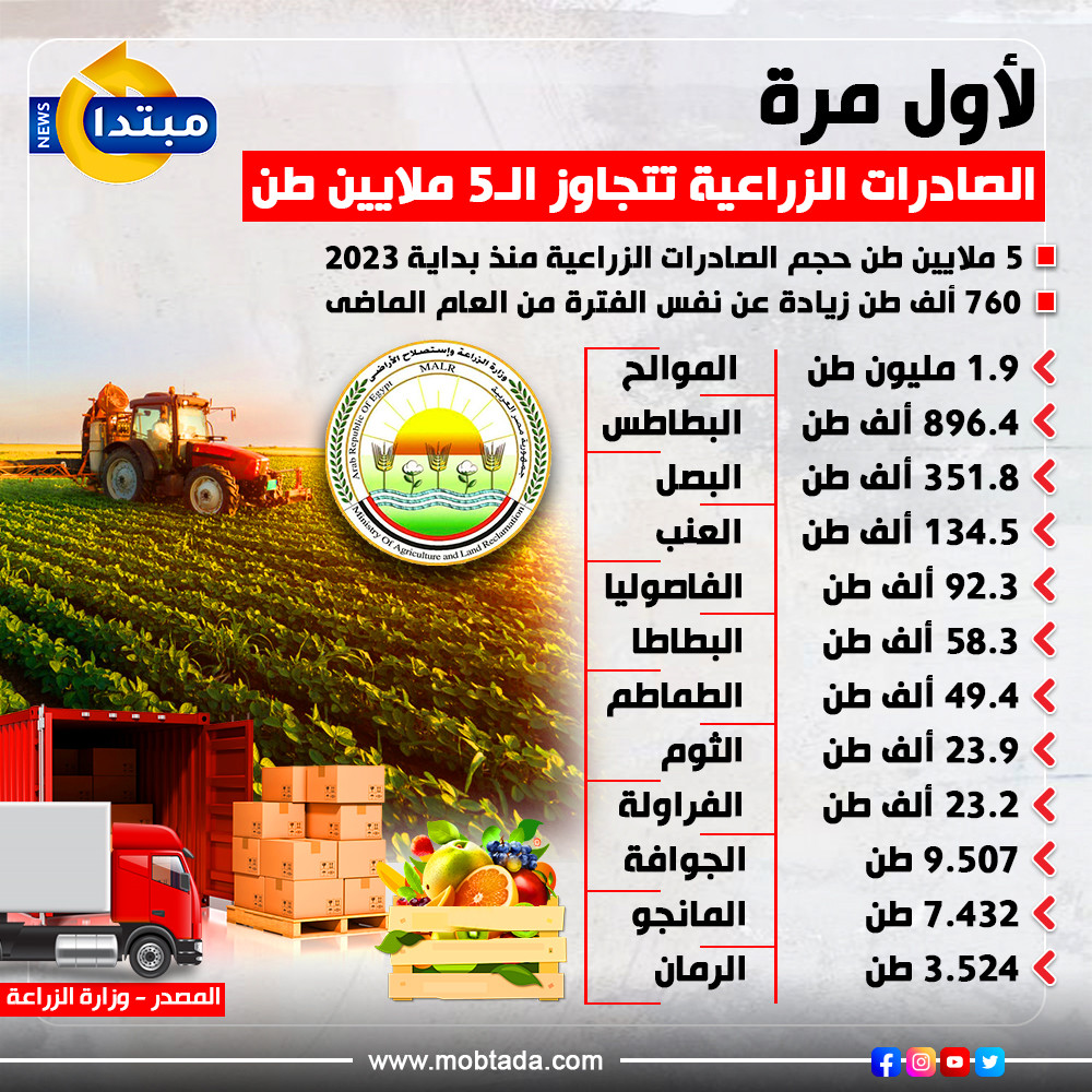 الصادرات المصرية