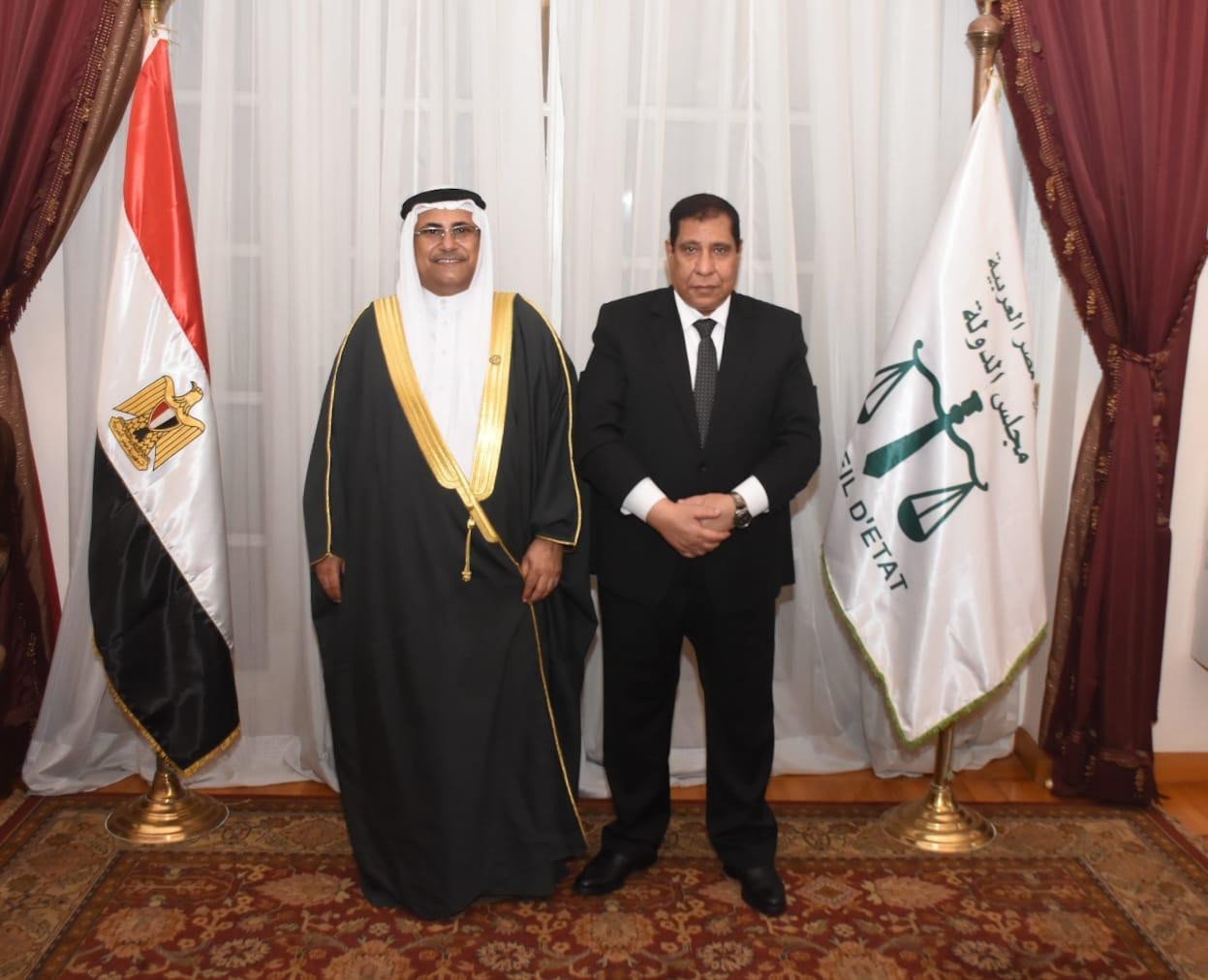 رئيس مجلس الدولة ورئيس البرلمان العربى