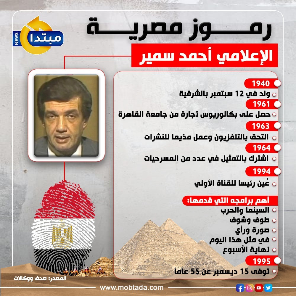 الإعلامي أحمد سمير
