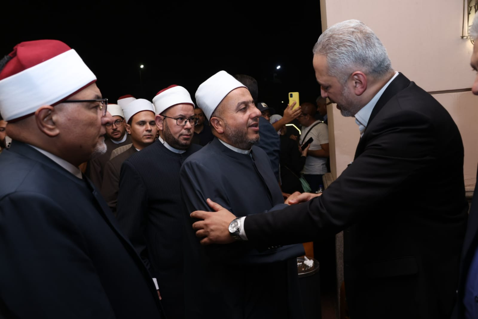 عزاء والدة تامر أمين