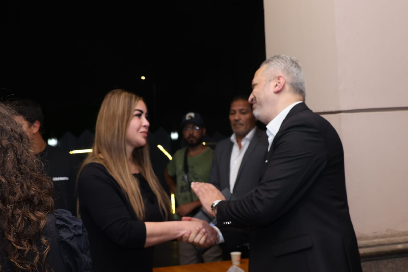 عزاء والدة تامر أمين