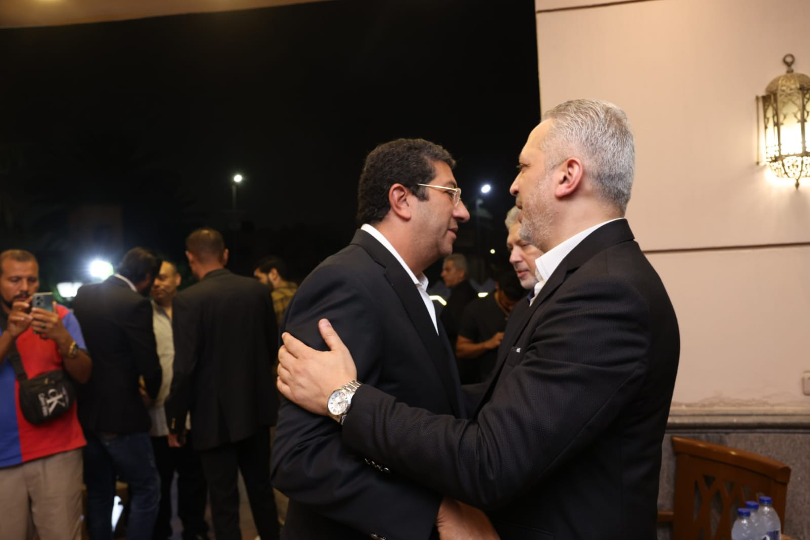 عزاء والدة تامر أمين