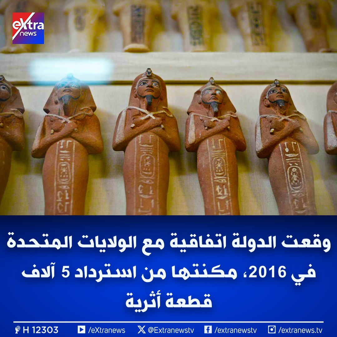 جهود الدولة في استرداد الآثار المصرية