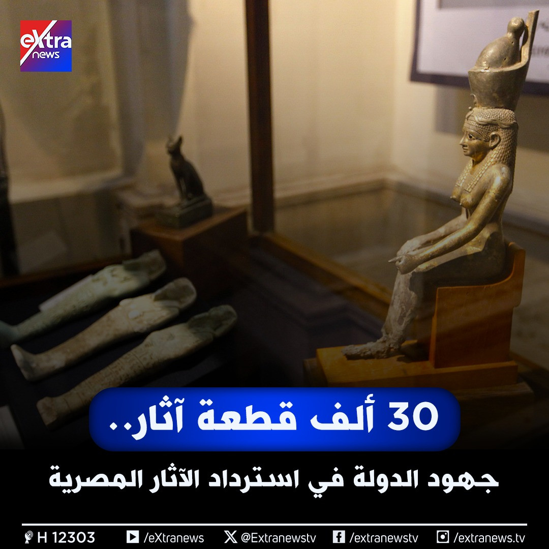 جهود الدولة في استرداد الآثار المصرية