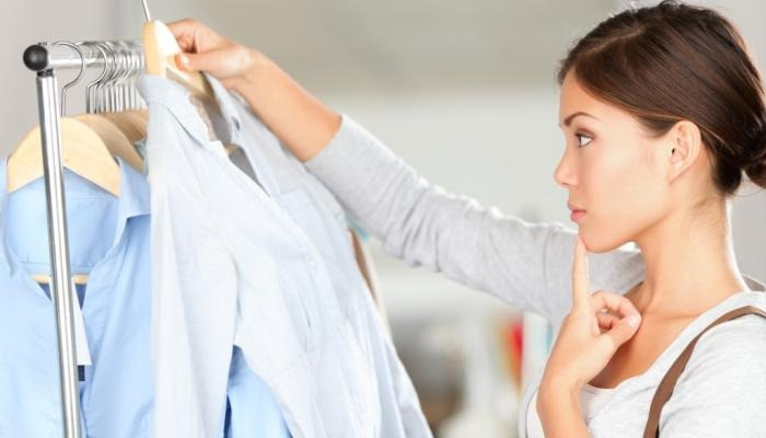 اختيار الملابس