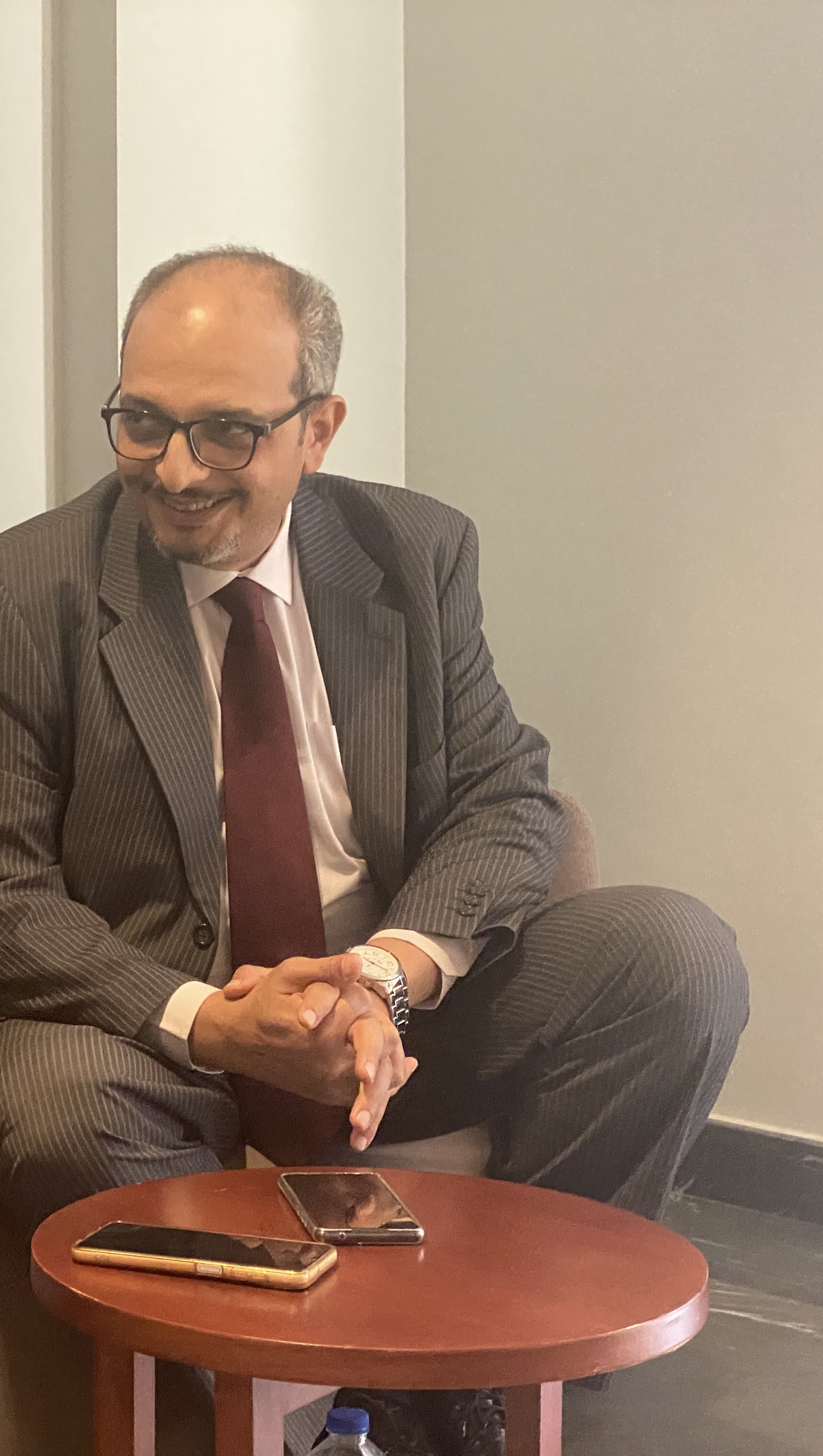 جانب من حوار محمد مصطفى أبو شامة مع مبتدا