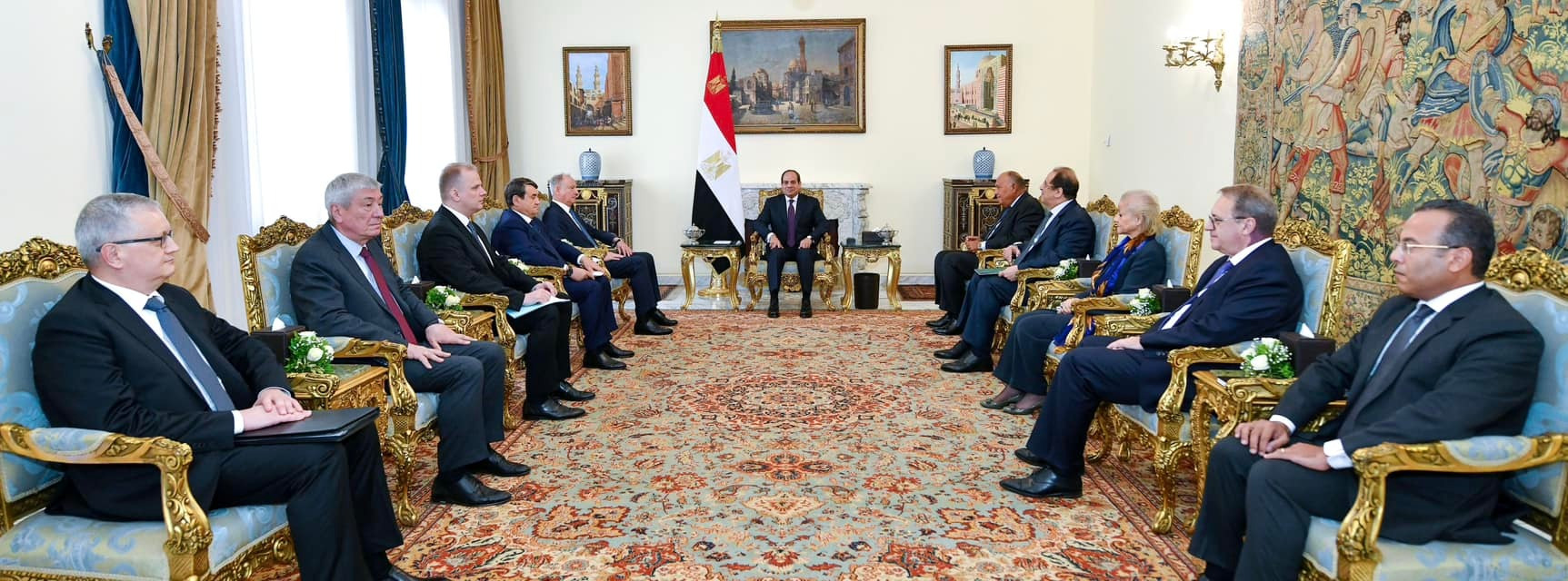 نشاط الرئيس في أسبوع