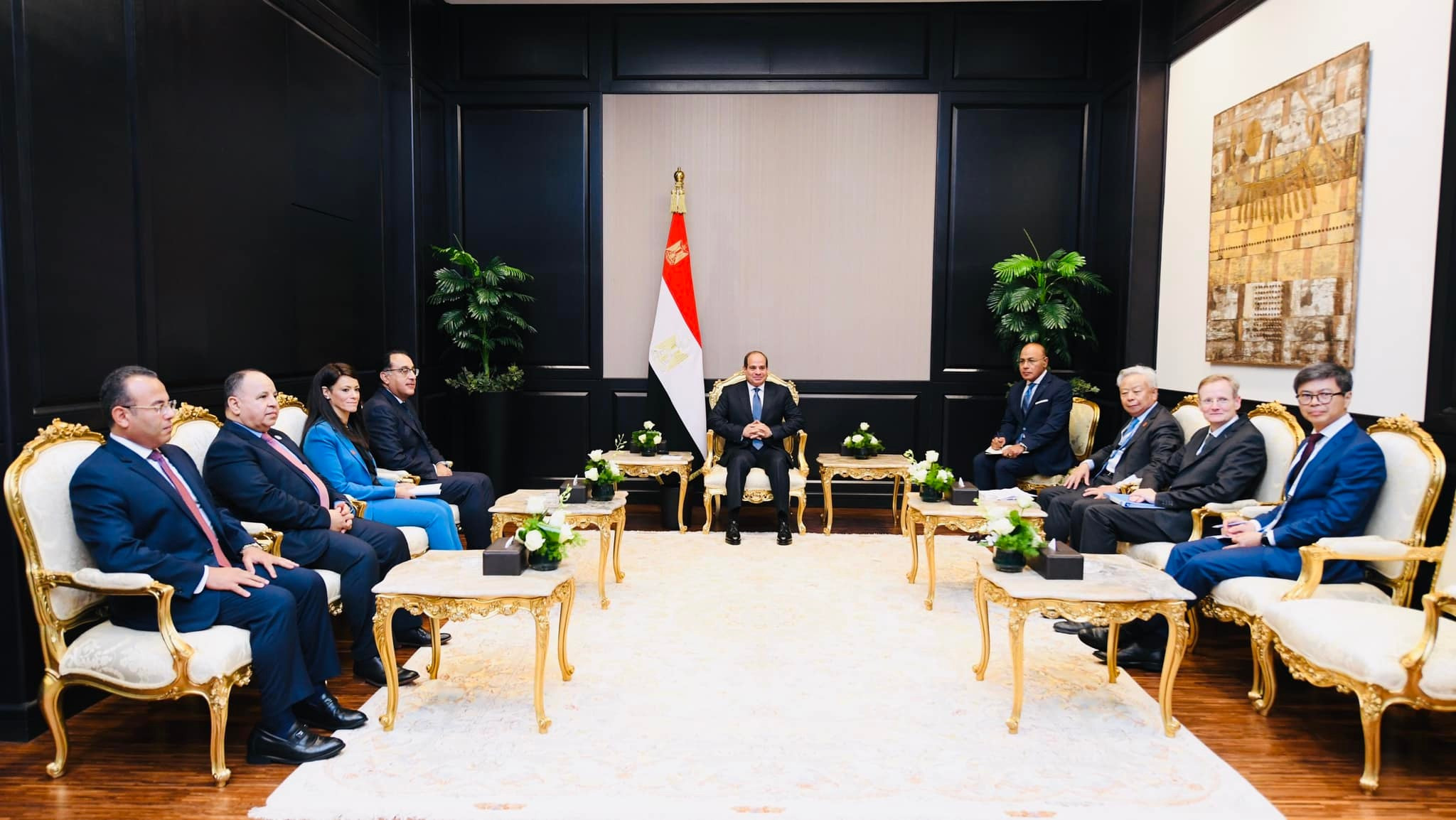 نشاط الرئيس في أسبوع