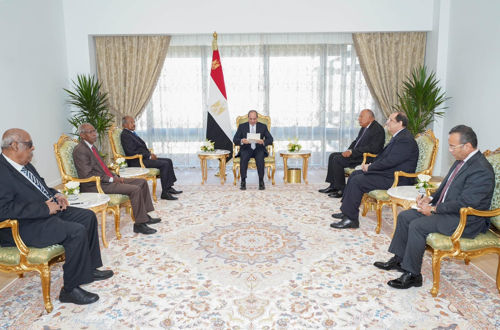 نشاط الرئيس في أسبوع