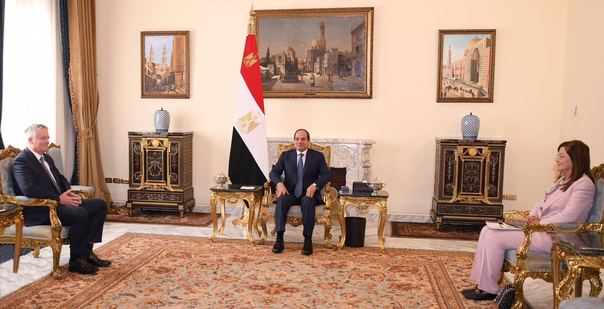 نشاط الرئيس في أسبوع