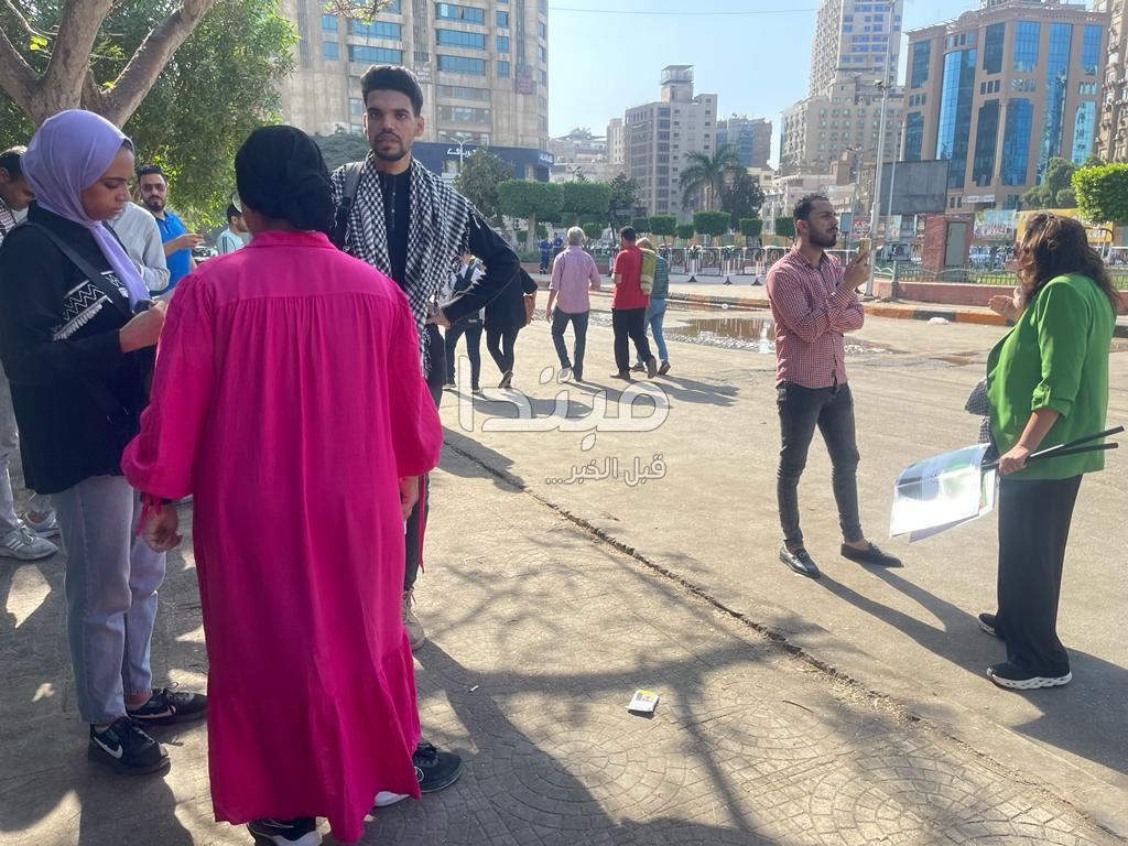 وقفة تضامينة بمصطفى محمود