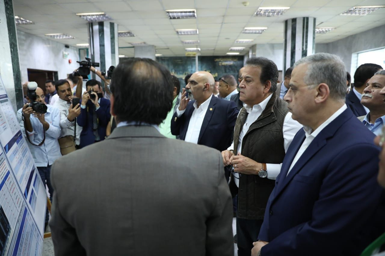 جولة وزير الصحة بسوهاج