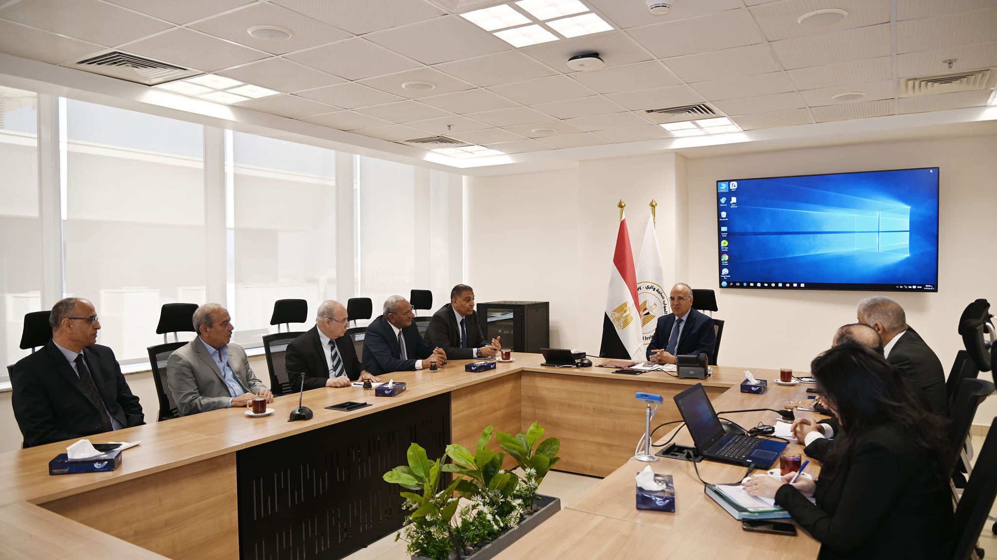 وزير الرى