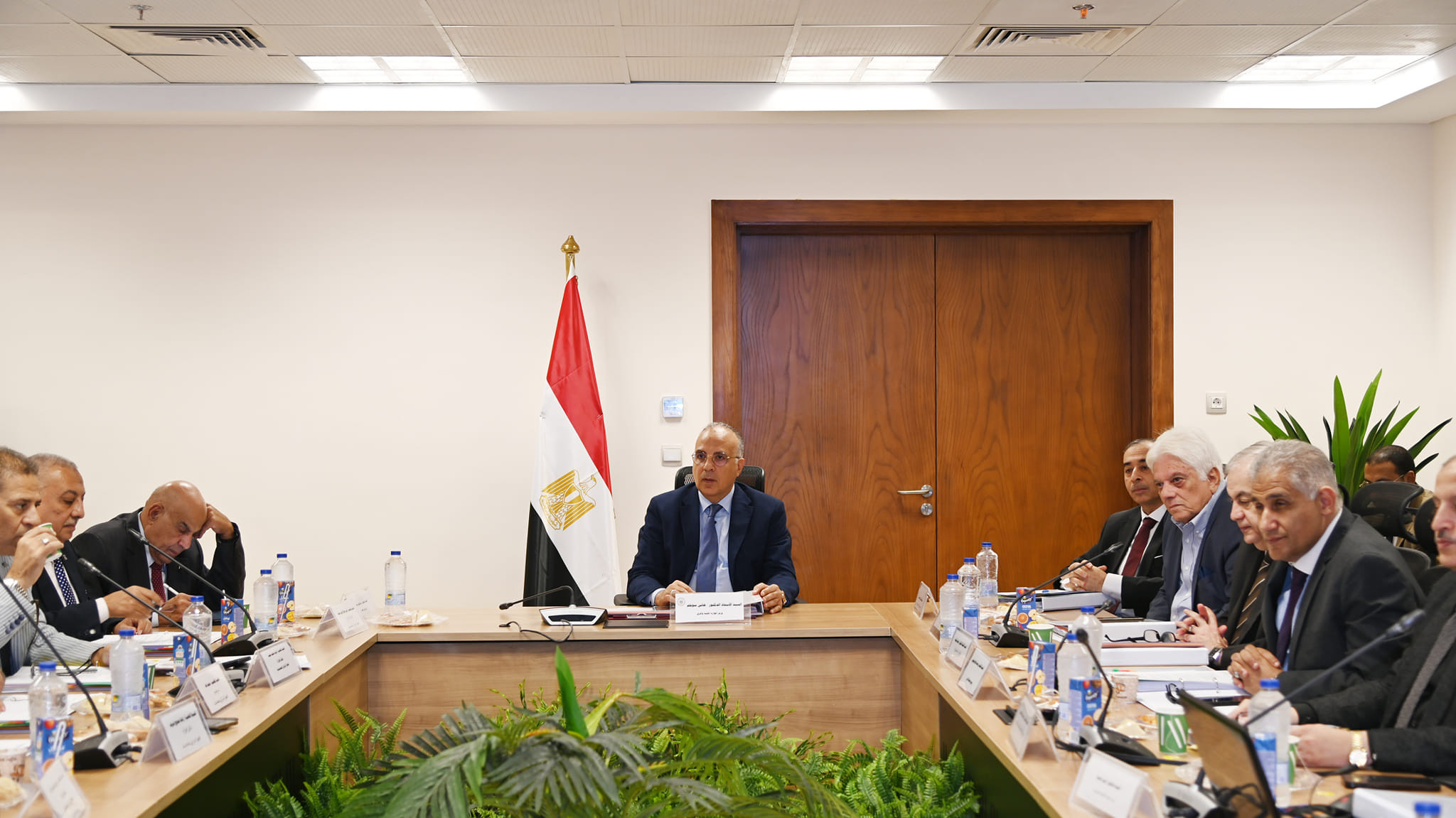 وزير الرى
