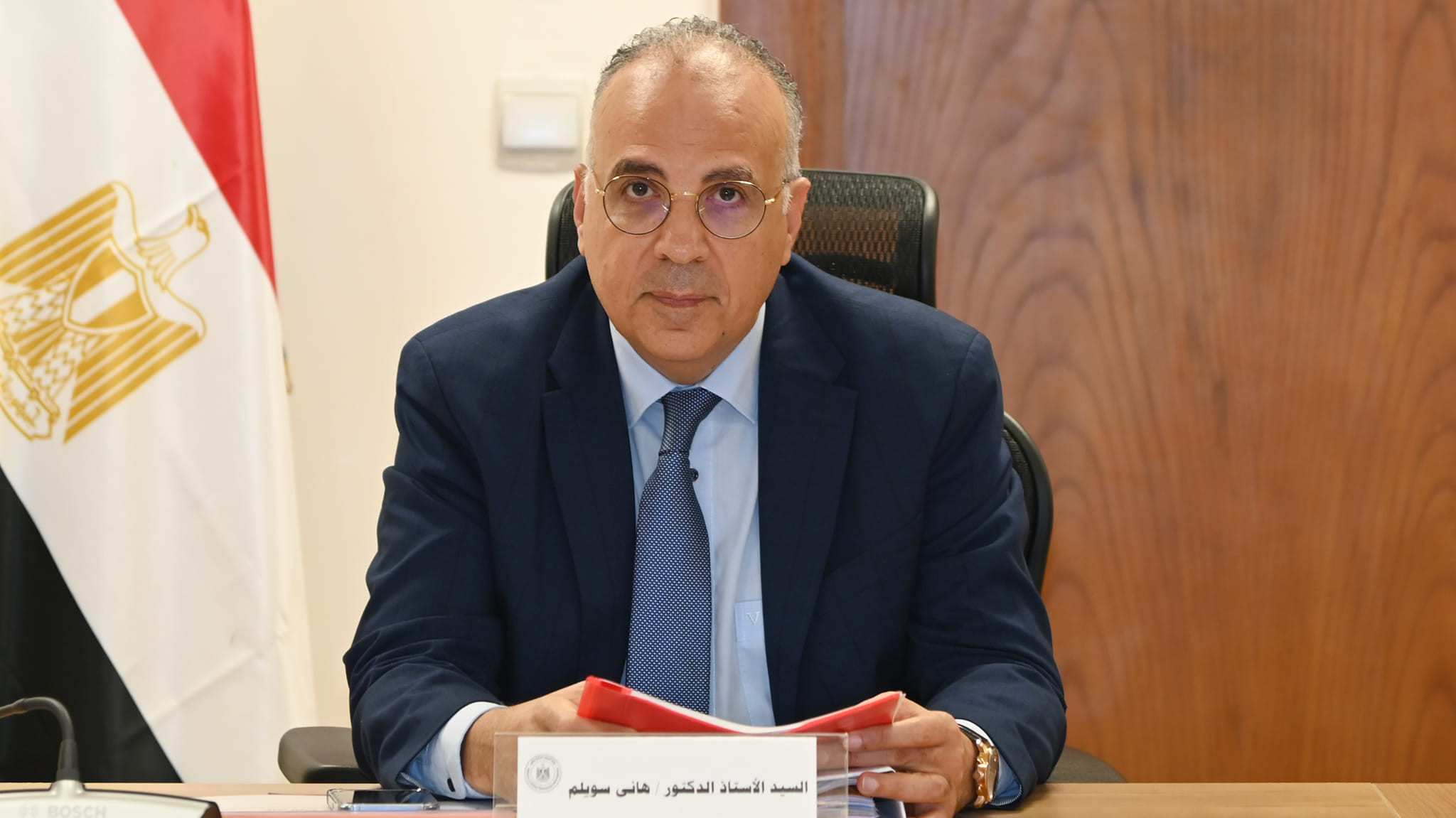 وزير الرى