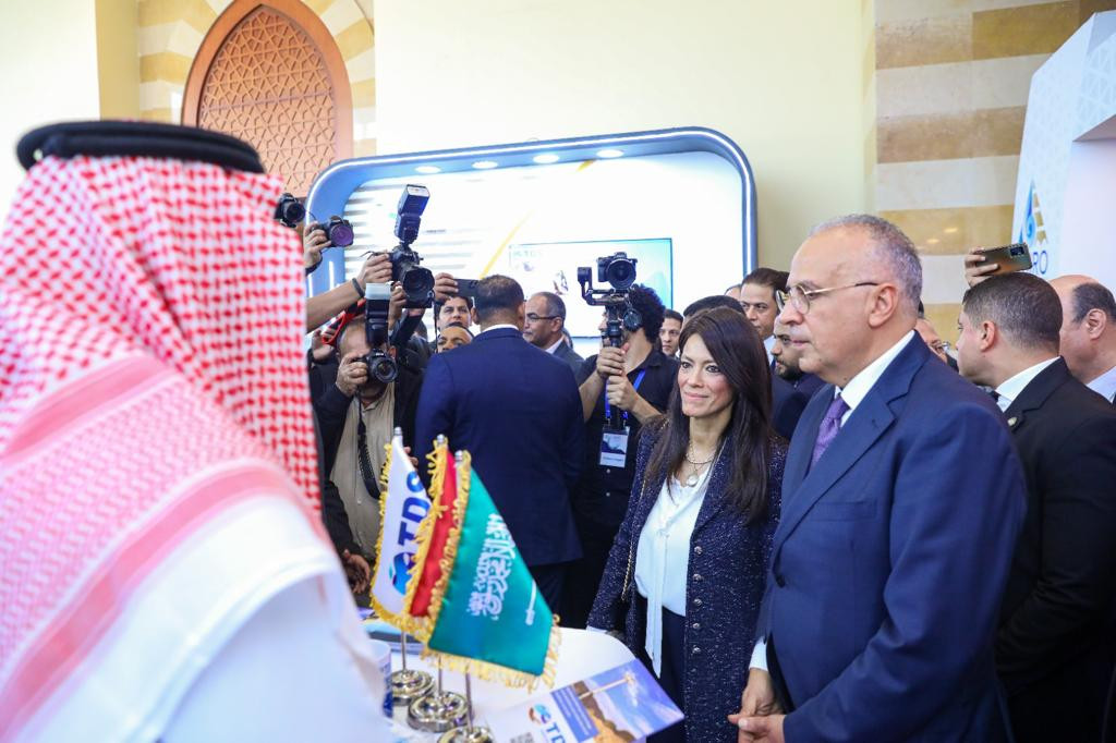 جانب من مشاركة وزيرة التعاون
