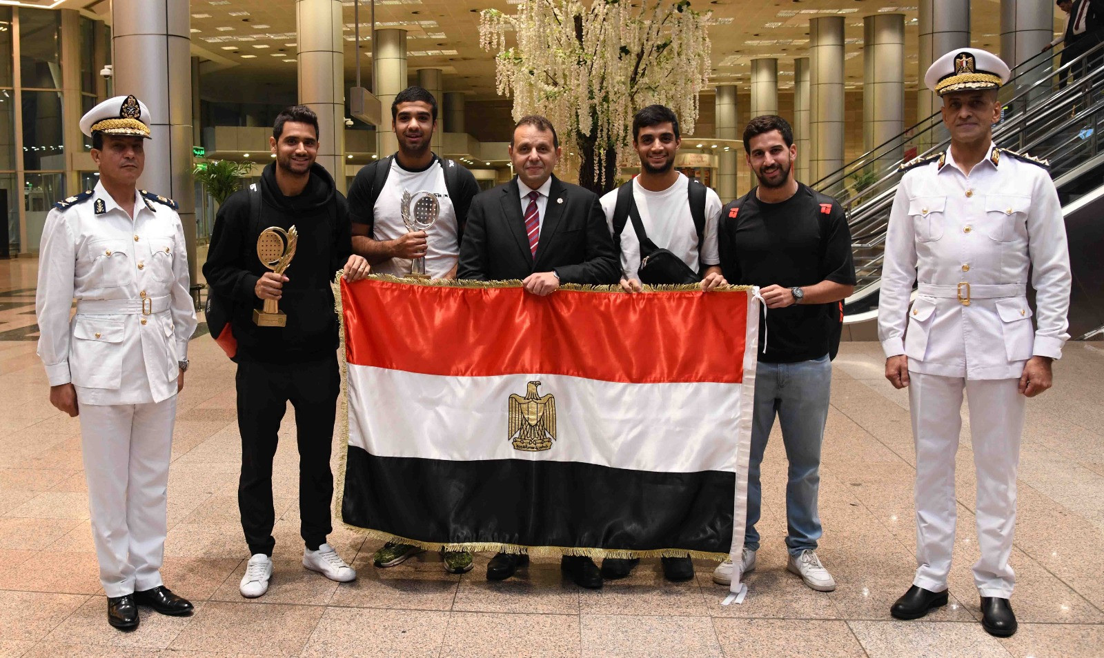 البعثة الرياضية للبادل بوزارة الداخلية