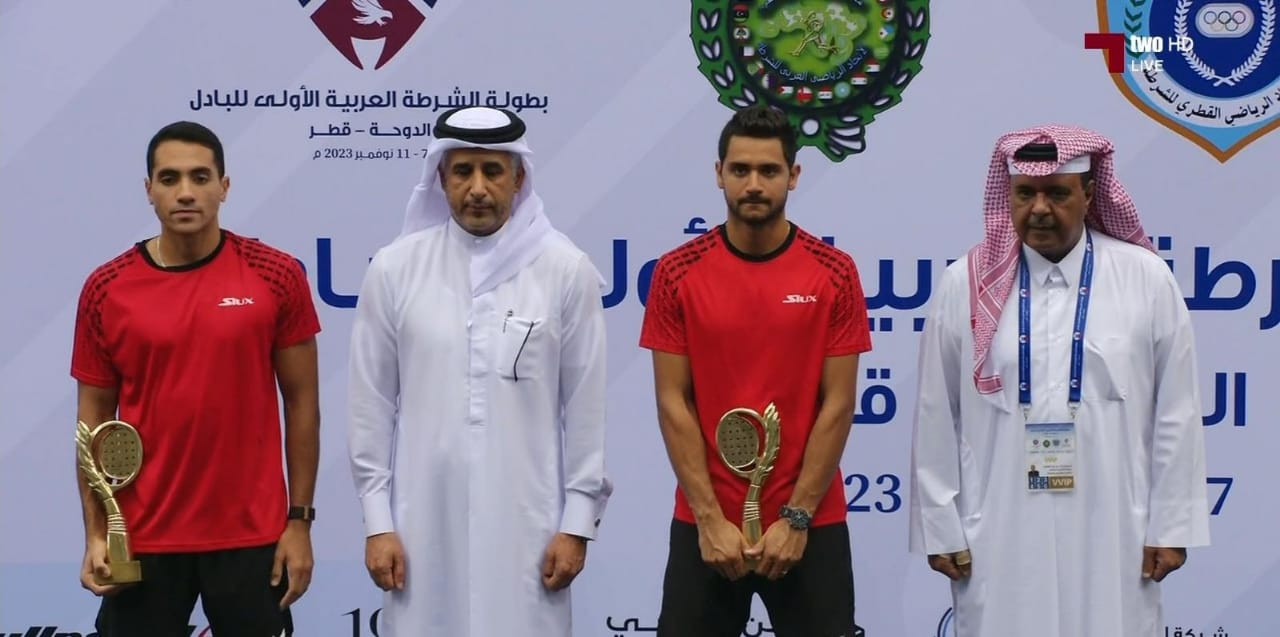 البعثة الرياضية للبادل بوزارة الداخلية تفوز ببطولة الشرطة العربية