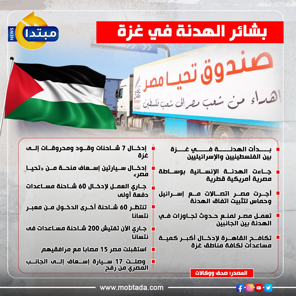 بشائر الهدنة ـ إنفوجراف