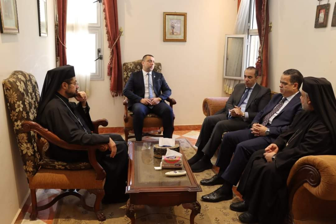 بطريرك الكاثوليك يستقبل وفد الحملة الرسمية للمرشح الرئاسي عبد الفتاح ا