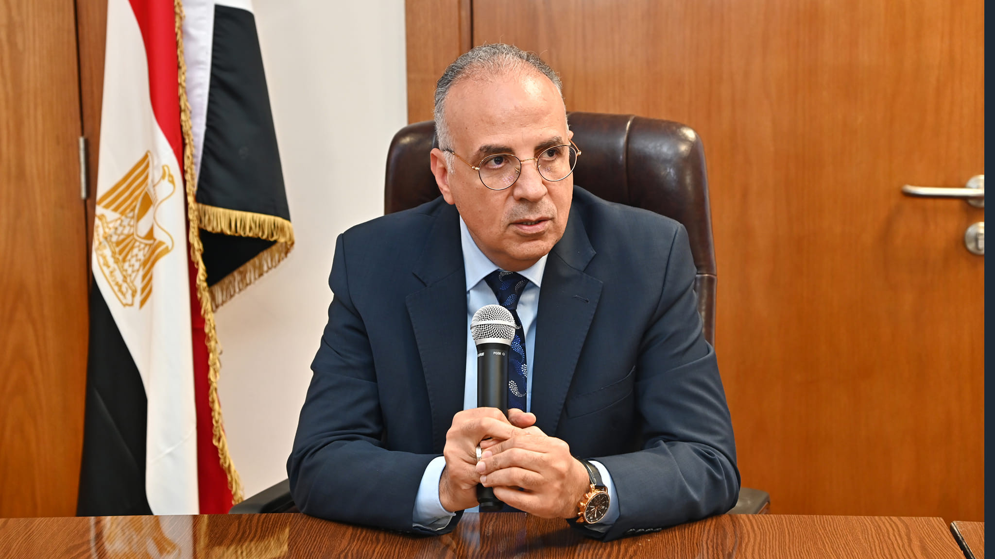 وزير الرى