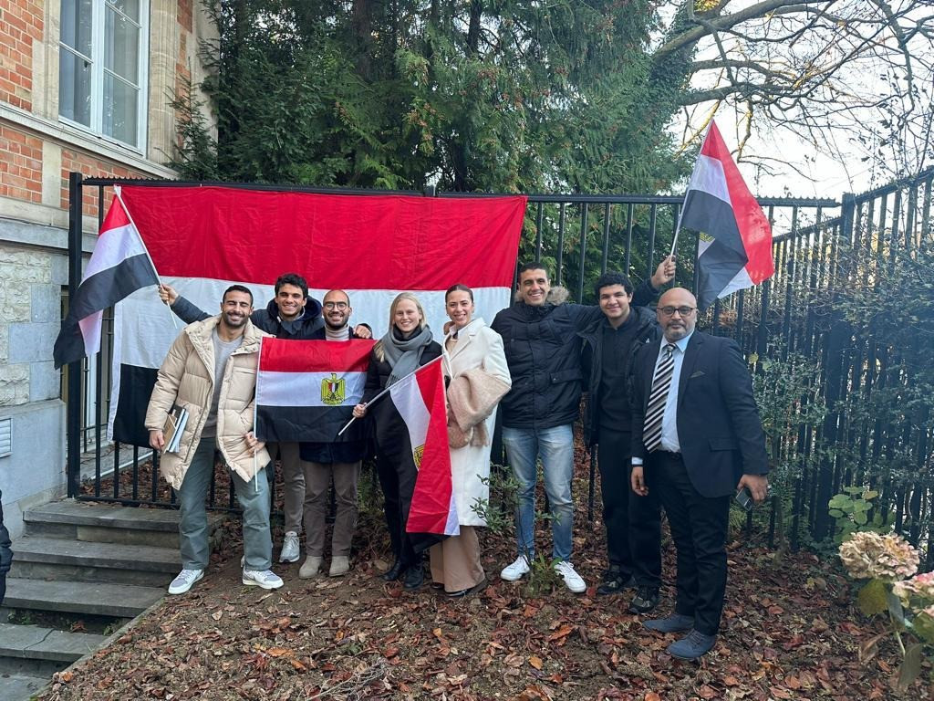 المصريون في بلجيكا يدلون بأصواتهم بانتخابات الرئاسة
