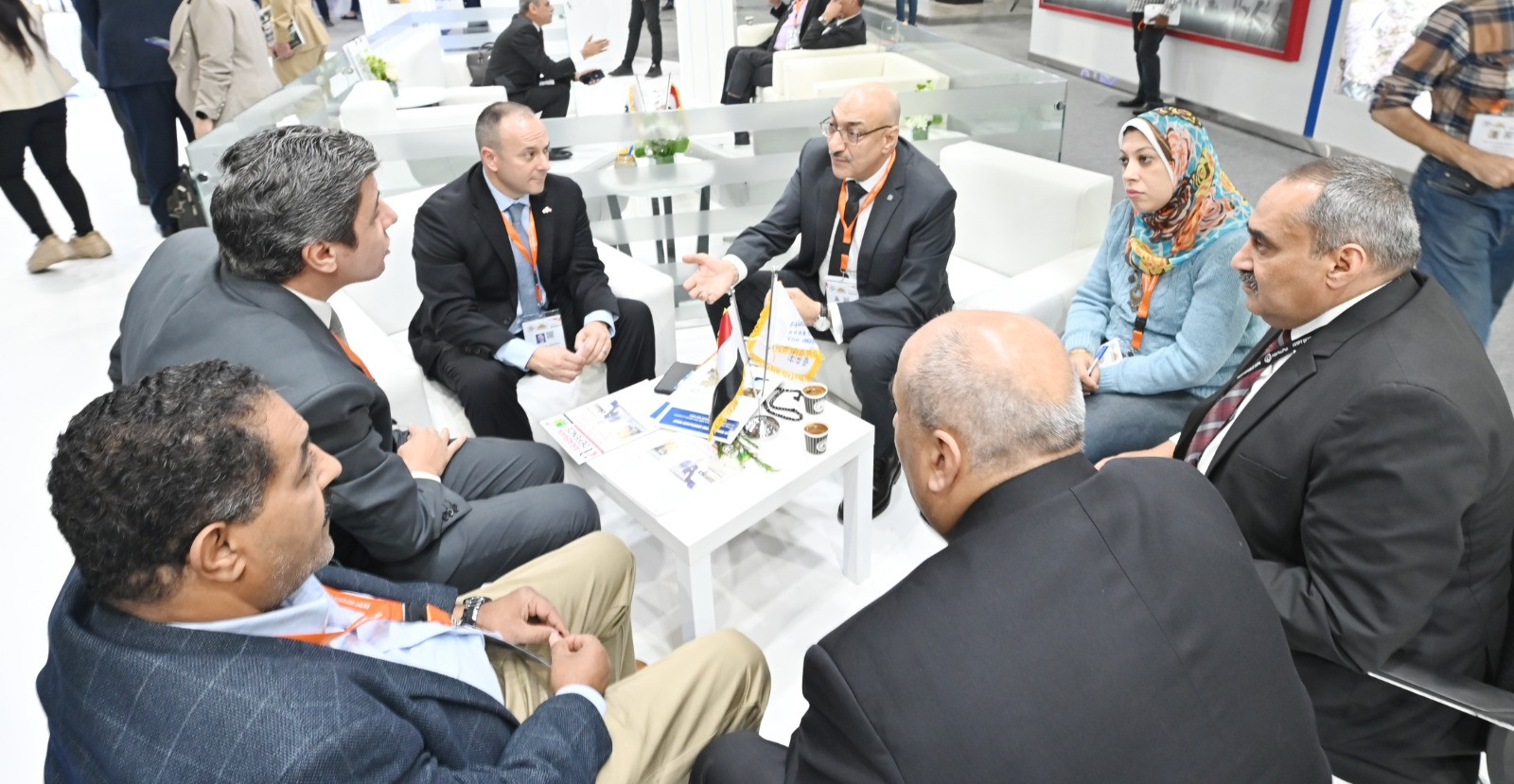 اهتمام كبير بمنتجات الهيئة العربية للتصنيع بمعرض إيدكس 2023