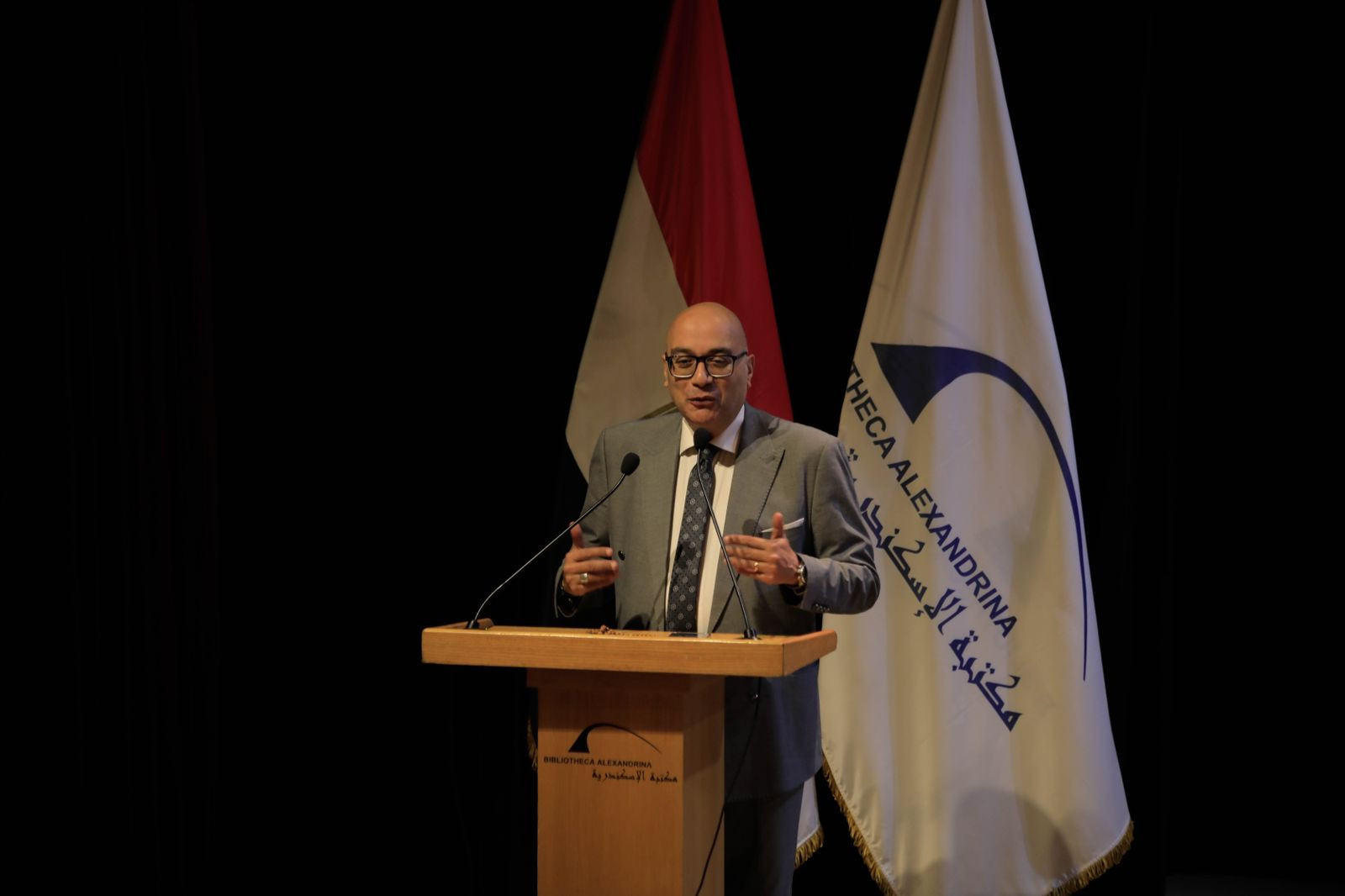 ندوة ثقافية بمكتبة الإسكندرية
