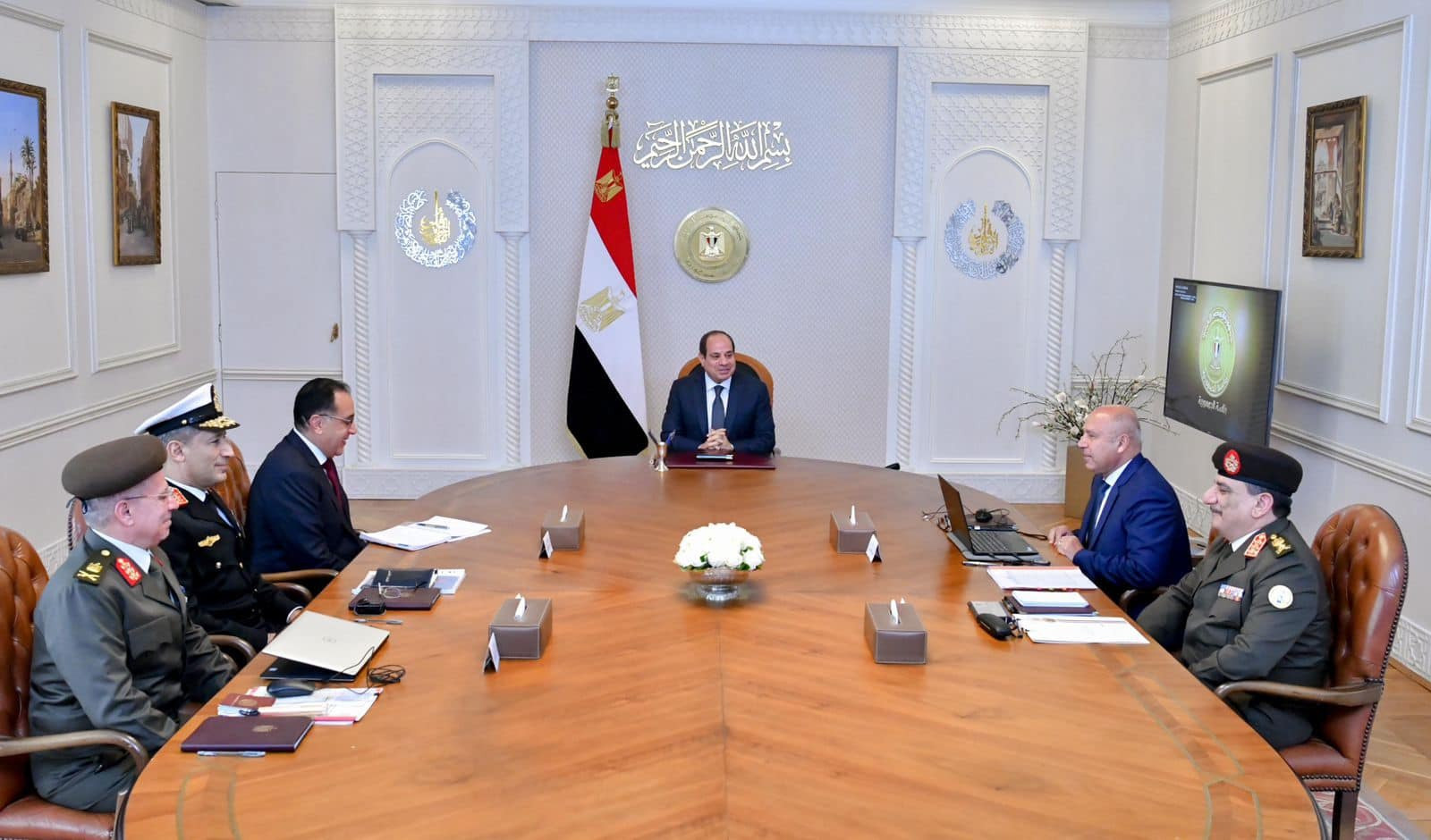 نشاط الرئيس في أسبوع