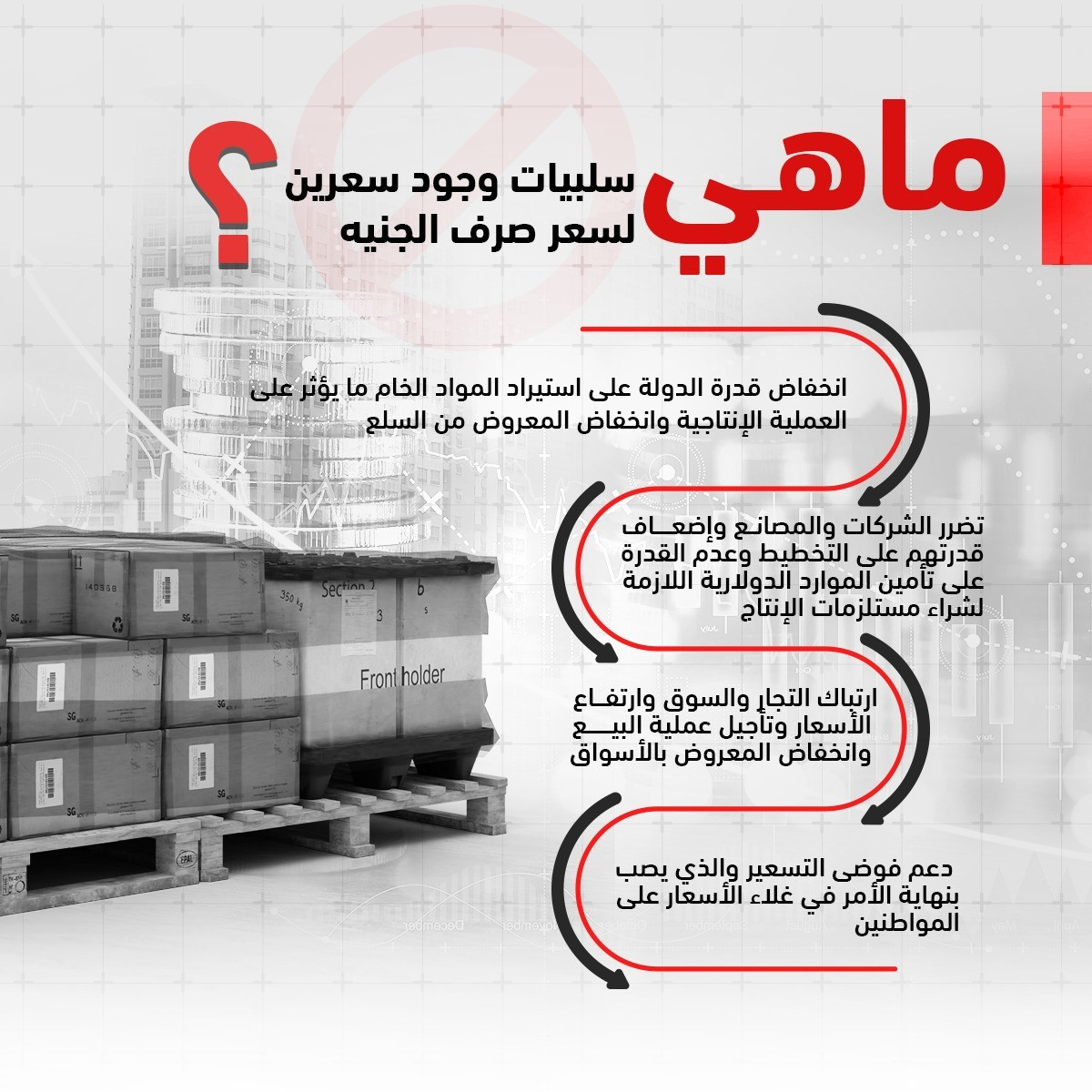 سلبيات وجود سعرين للصرف