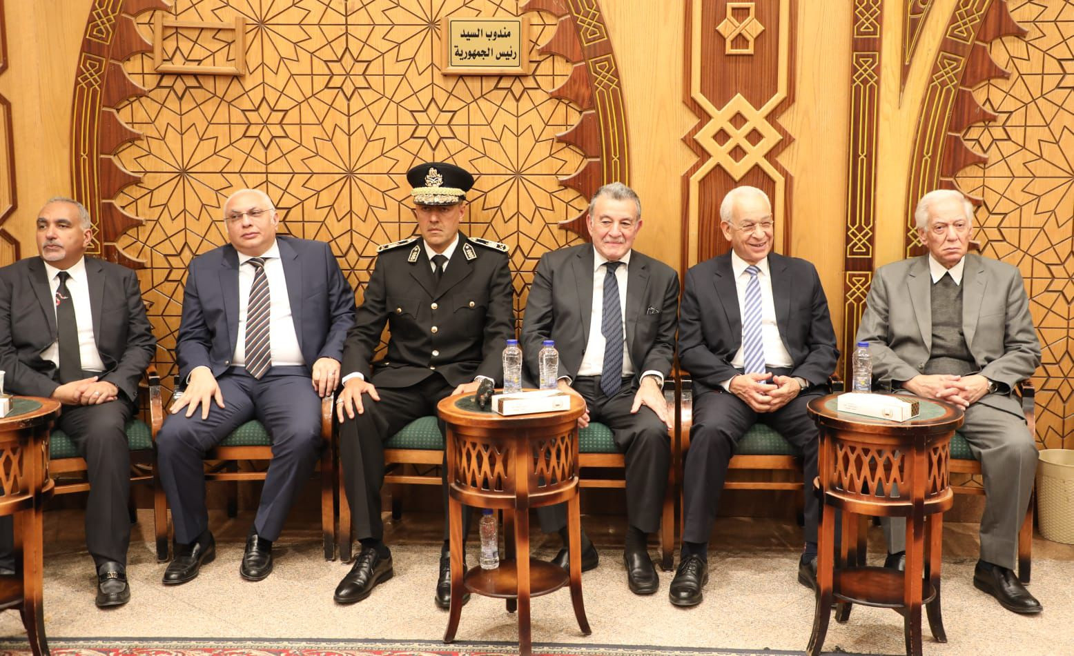 عزاء نائب الوزير للتعليم الفني بحضور حجازي وعدد من القيادات