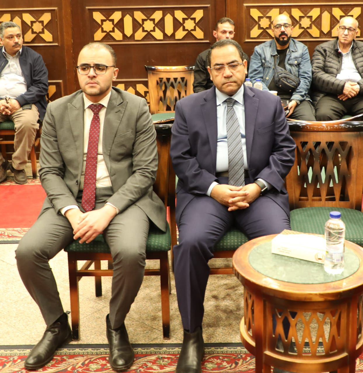 عزاء نائب الوزير للتعليم الفني بحضور حجازي وعدد من القيادات