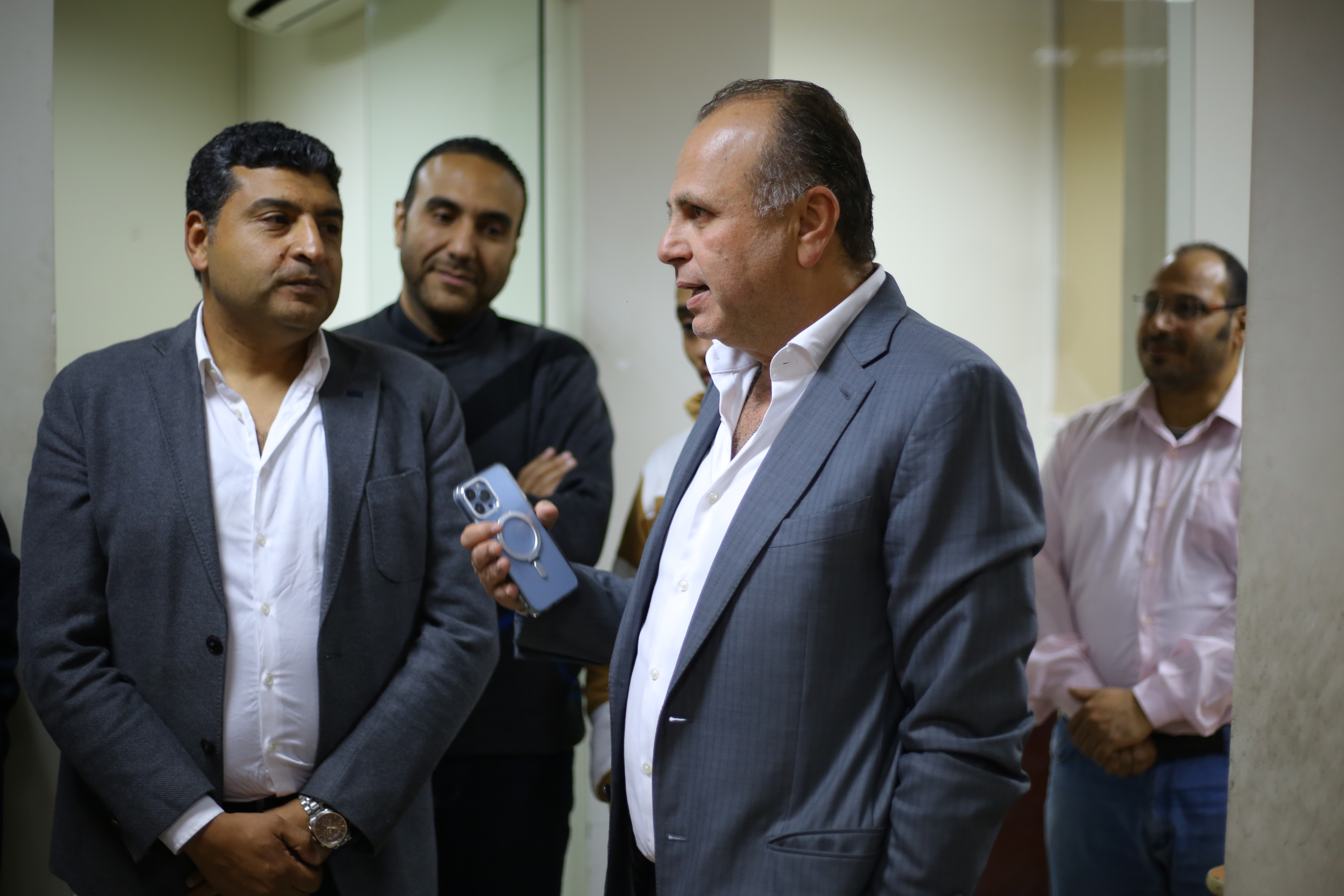 زيارة قيادت الشركة المتحدة لموقع مبتدا